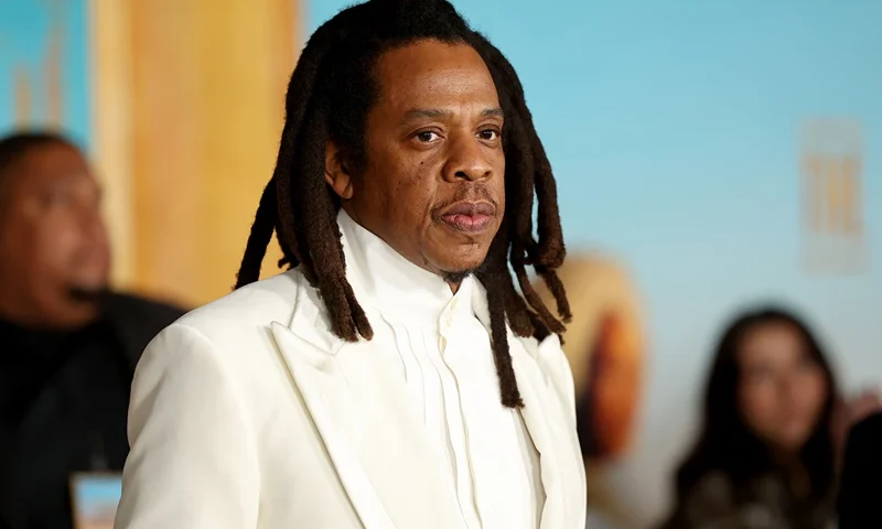 LOS ANGELES, CALIFORNIA - JANUARY 05: Jay-Z attends the Los Angeles Premiere of Sony Pictures' "The Book Of Clarence" at Academy Museum of Motion Pictures on January 05, 2024 in Los Angeles, California. (Photo by Phillip Faraone/Getty Images)