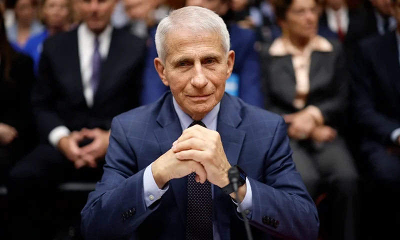WASHINGTON, DC - JUNE 03: Dr. Anthony Fauci, former Director of the National Institute of Allergy and Infectious Diseases, arrives to testify before the House Oversight and Accountability Committee Select Subcommittee on the Coronavirus Pandemic at the Rayburn House Office Building on June 03, 2024 in Washington, DC. The Subcommittee is holding a hearing on the findings from a fifteen month Republican-led probe of former Director of the National Institute of Allergy and Infectious Diseases Dr. Anthony Fauci and the COVID-19 pandemic's origins. (Photo by Chip Somodevilla/Getty Images)