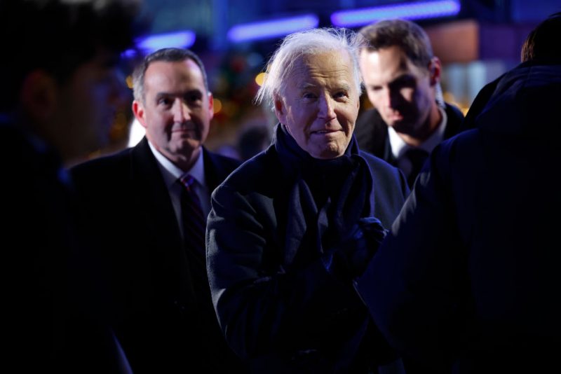 Biden Showcases New ‘Long, Wispy Hair’ Look At Christmas Tree Lighting: ‘A Mad Scientist And Crypt Keeper’
