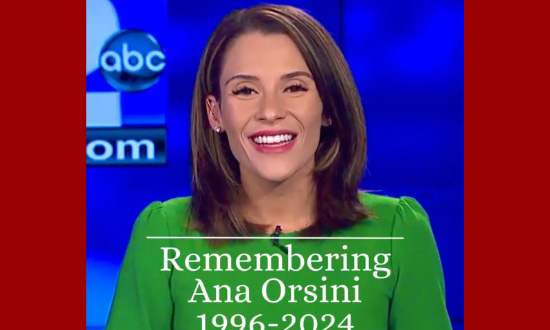Ana Orsini, 28, died last week, according to colleagues. (Photo via:13 News)