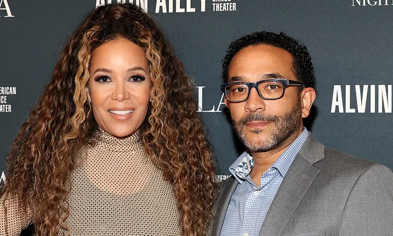 NEW YORK, NEW YORK - NOVEMBER 30: Sunny Hostin (L) and Emmanuel Hostin attend the Alvin Ailey American Dance Theater 2022 Opening Night Gala at New York City Center on November 30, 2022 in New York City. (Photo by Dia Dipasupil/Getty Images)