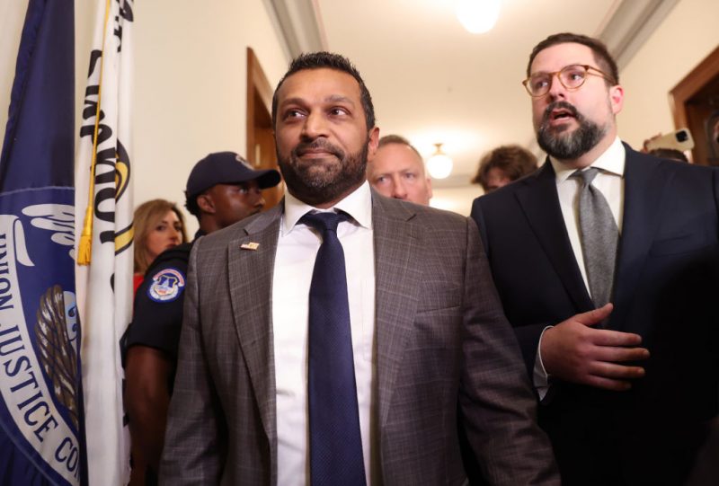Nat'l Sheriffs' Association Endorses Kash Patel For FBI Director