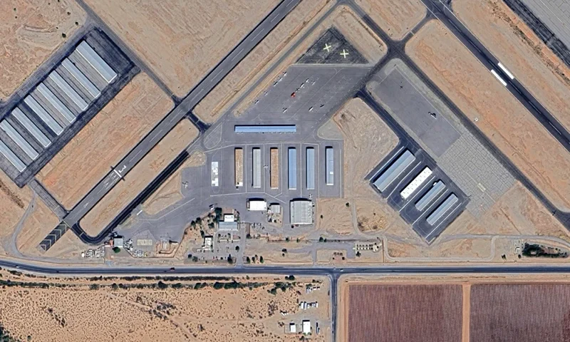Marana Regional Airport in Arizona. (Photo via; Google Maps)