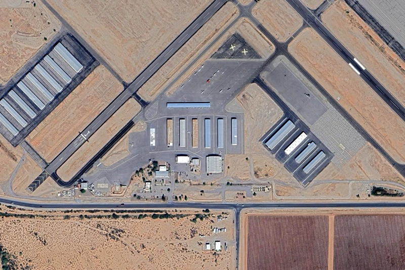 Marana Regional Airport in Arizona. (Photo via; Google Maps)