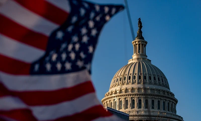 The House of Representatives continues to debate two Articles of Impeachment of President Donald Trump at US Capitol on December 18, 2019 in Washington, DC. The House began seven hours of debate on the two Articles this morning before the planned vote later in the evening. (Photo by Samuel Corum/Getty Images)