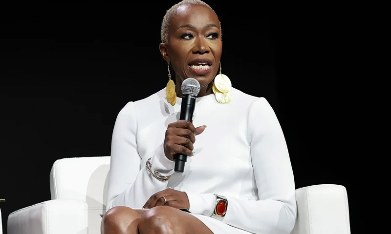 Joy Reid speaks during the 2024 ESSENCE Festival Of Culture™ Presented By Coca-Cola® at Ernest N. Morial Convention Center on July 07, 2024 in New Orleans, Louisiana. (Photo by Arturo Holmes/Getty Images for ESSENCE)