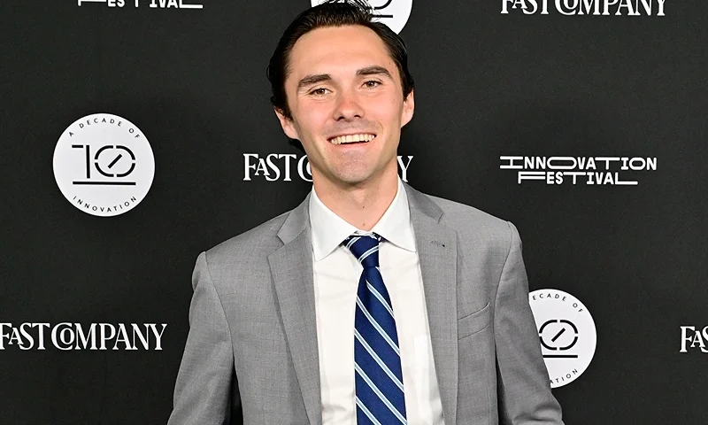 NEW YORK, NEW YORK - SEPTEMBER 17: David Hogg attends the Fast Company Innovation Festival 2024 at BMCC Tribeca PAC on September 17, 2024 in New York City. (Photo by Eugene Gologursky/Getty Images for Fast Company)