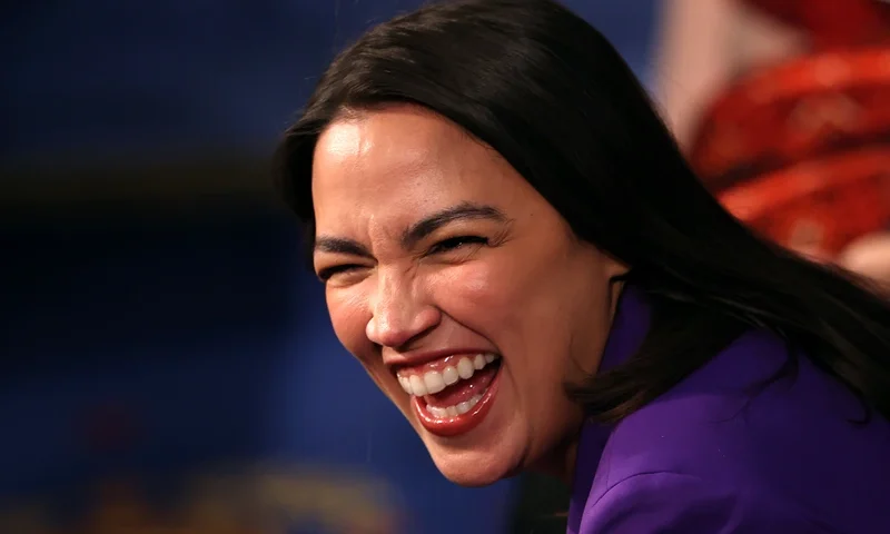 U.S. Rep. Alexandria Ocasio-Cortez (D-NY) arrives for the first day of the 119th Congress in the House Chamber of the U.S. Capitol Building on January 03, 2025 in Washington, DC. Rep. Mike Johnson (R-LA) is working to retain the Speakership in the face of opposition within his own party as the 119th Congress holds its first session to vote for a new Speaker of the House. (Photo by Win McNamee/Getty Images)