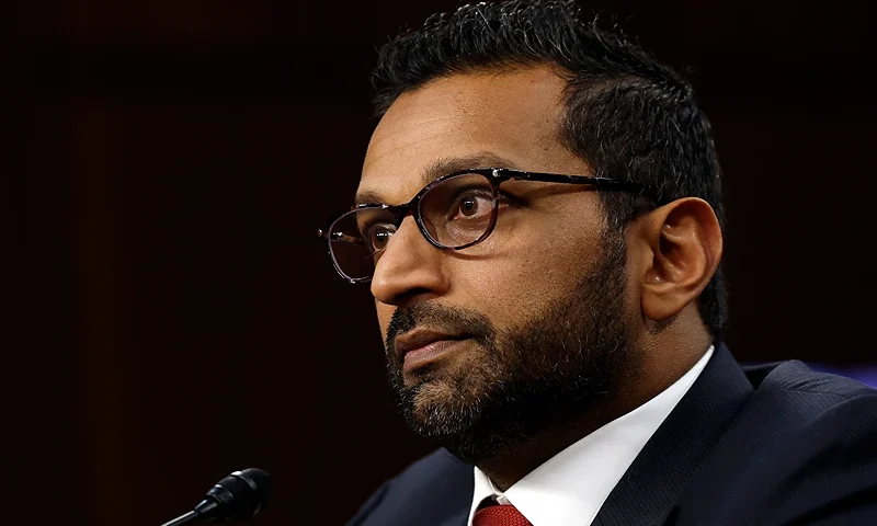 WASHINGTON, DC - JANUARY 30: Kash Patel, U.S. President Donald Trump’s nominee to be Director of the Federal Bureau of Investigation (FBI), testifies during his confirmation hearing before the Senate Judiciary Committee in the Dirksen Senate Office Building on January 30, 2025 in Washington, DC. Patel, a former public defender, federal prosecutor and Trump loyalist, is facing opposition from Democrats over his past criticism of the Justice Department and FBI. (Photo by Anna Moneymaker/Getty Images)