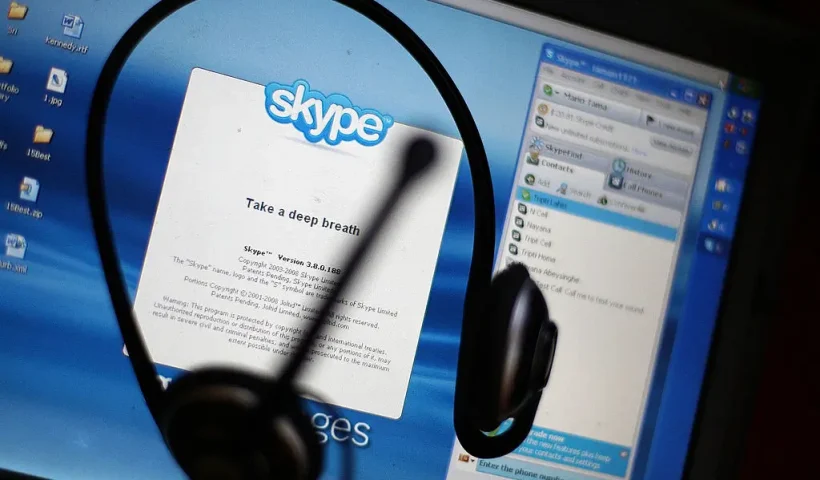 NEW YORK - SEPTEMBER 01: In this photo illustration, the Skype internet phone program is seen September 1, 2009 in New York City. EBay announced it will sell most of its Skype online phone service to a group of investors for $1.9 billion, a deal that values Skype at $2.75 billion. (Photo Illustration by Mario Tama/Getty Images)