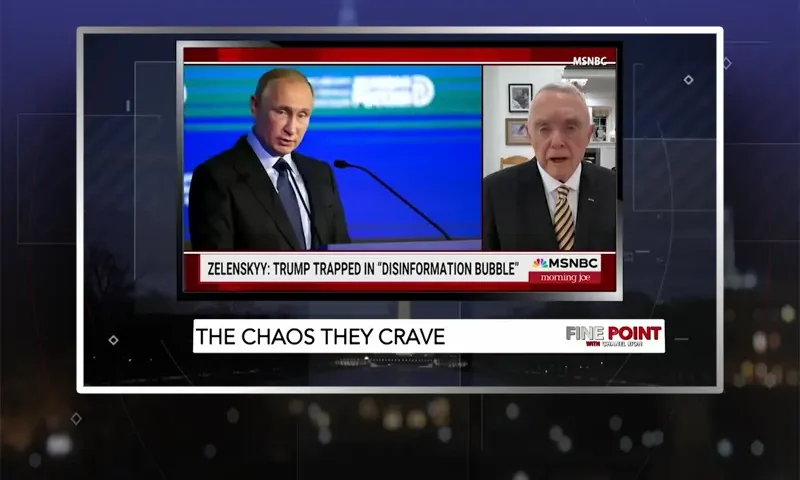 Video still from Fine Point on One America News Network