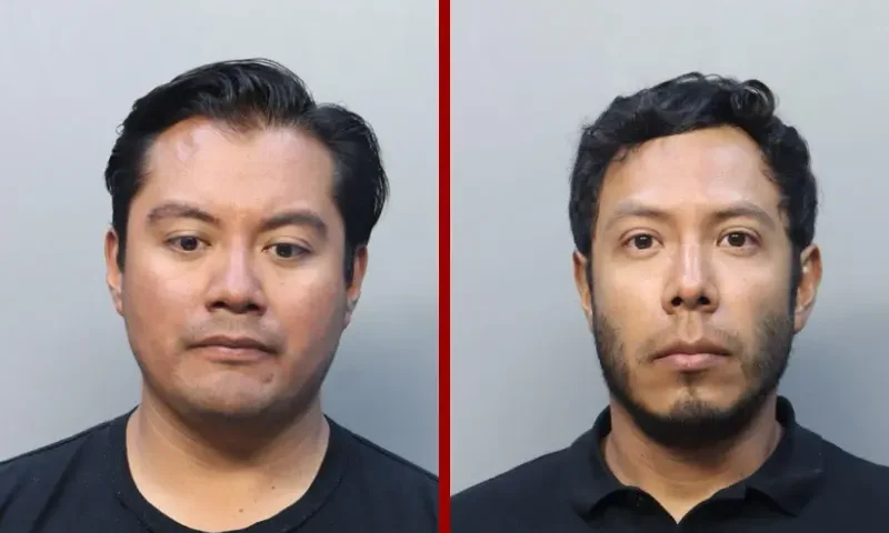 R| Ricardo Daniel Mondragon Leal L| Jose Prudencio Diaz (Photos via: Miami-Dade Sheriff's Office)