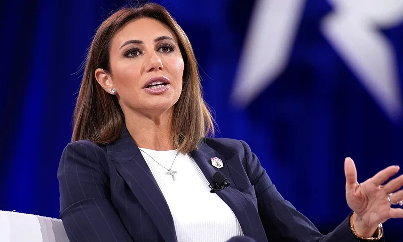 OXON HILL, MARYLAND - FEBRUARY 20: Counselor to the President Donald Trump Alina Habba speak during a panel discussion at the Conservative Political Action Conference (CPAC) at the Gaylord National Resort Hotel And Convention Center on February 20, 2025 in Oxon Hill, Maryland. The annual four-day gathering brings together conservative U.S. lawmakers, international leaders, media personalities and businessmen to discuss and champion conservative ideas. (Photo by Andrew Harnik/Getty Images)
