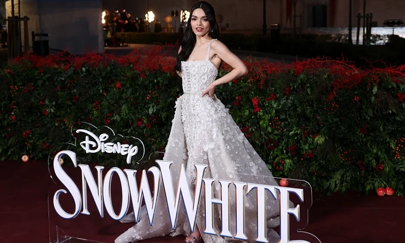 SEGOVIA, SPAIN - MARCH 12: Rachel Zegler at the European event for Disney’s "Snow White" at Alcazar de Segovia on March 12, 2025 in Segovia, Spain. (Photo by Pablo Cuadra/Getty Images for Disney)