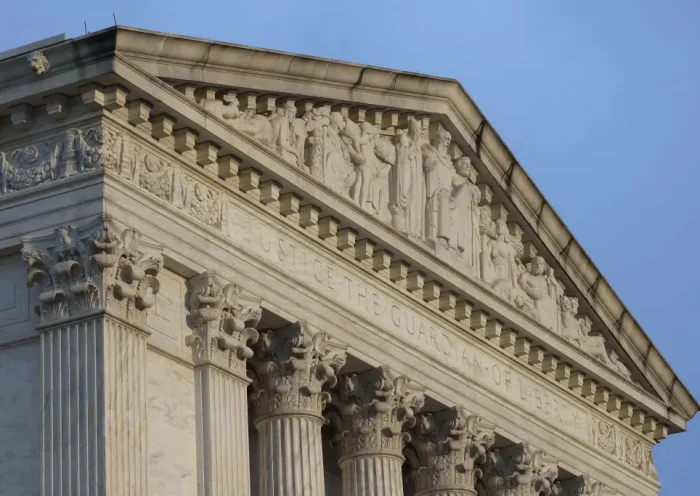 WASHINGTON, DC - MARCH 17: The U.S. Supreme Court is shown March 17, 2025 in Washington, DC. (Photo by Win McNamee/Getty Images)