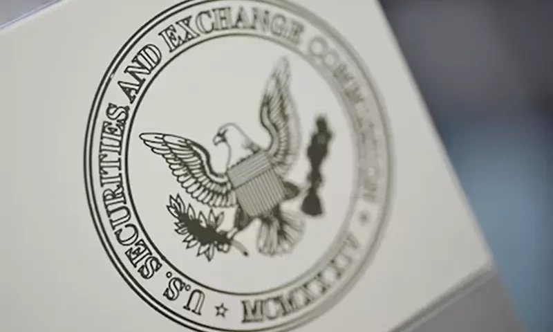The U.S. Securities and Exchange Commission logo adorns an office door at the SEC headquarters in Washington, June 24, 2011.Picture taken June 24, 2011. REUTERS/Jonathan Ernst/File Photo