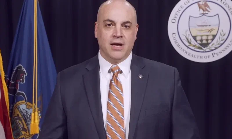 Pennsylvania Attorney General Dave Sunday said a funeral-home director pocketed more than $650,000 between 2021 and 2024 for pet-cremation services that were never delivered. (Photo via: Pennsylvania Attorney General's Office)