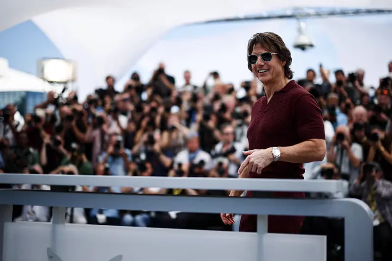 Cast member Tom Cruise poses during a photocall for the film "Mission: Impossible - The Final Reckoning" Out of competition at the 78th Cannes Film Festival in Cannes, France, May 14, 2025. REUTERS/Sarah Meyssonnier