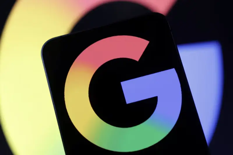 The new Google logo is seen in this illustration taken May 13, 2025. REUTERS/Dado Ruvic/Illustration/File Photo