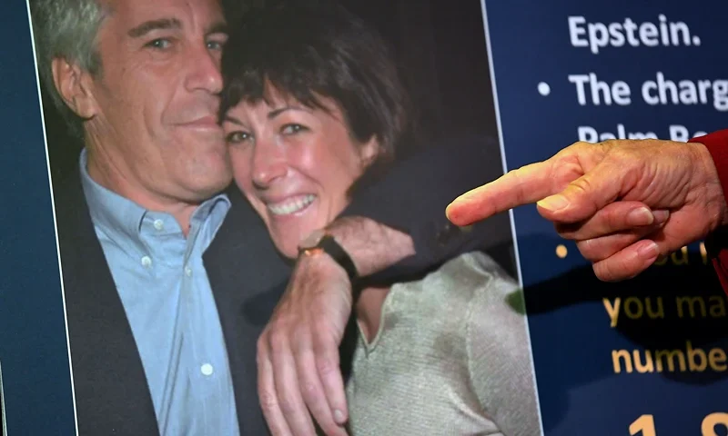 Acting US Attorney for the Southern District of New York, Audrey Strauss, announces charges against Ghislaine Maxwell during a July 2, 2020, press conference in New York City. - Maxwell, the former girlfriend of late financier Jeffrey Epstein, was arrested in the United States on July 2, 2020, by FBI officers investigating his sex crimes, multiple US media outlets reported. (Photo by Johannes EISELE / AFP) (Photo by JOHANNES EISELE/AFP via Getty Images)
