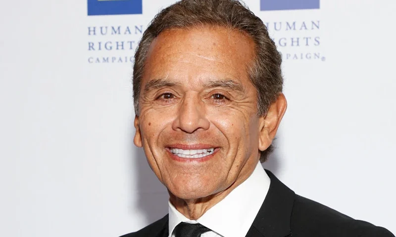 Former Los Angeles mayor Antonio Villaraigosa arrives for Human Rights Campaign's 2024 Los Angeles dinner at the Fairmont Century Plaza in Los Angeles, March 23, 2024. (Photo by Michael TRAN / AFP) (Photo by MICHAEL TRAN/AFP via Getty Images)