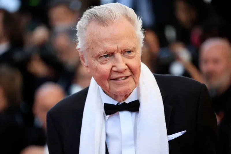 US actor Jon Voight arrives for the screening of the film "Megalopolis" at the 77th edition of the Cannes Film Festival in Cannes, southern France, on May 16, 2024. (Photo by Valery HACHE / AFP) (Photo by VALERY HACHE/AFP via Getty Images)
