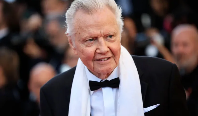 US actor Jon Voight arrives for the screening of the film "Megalopolis" at the 77th edition of the Cannes Film Festival in Cannes, southern France, on May 16, 2024. (Photo by Valery HACHE / AFP) (Photo by VALERY HACHE/AFP via Getty Images)