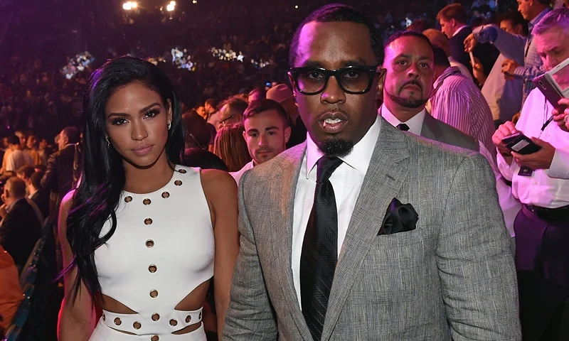 LAS VEGAS, NV - MAY 02: Model Cassie Ventura (L) and recording artist Sean "Puff Daddy" Combs arrive at "Mayweather VS Pacquiao" presented by SHOWTIME PPV And HBO PPV at MGM Grand Garden Arena on May 2, 2015 in Las Vegas, Nevada. (Photo by Ethan Miller/Getty Images for SHOWTIME)