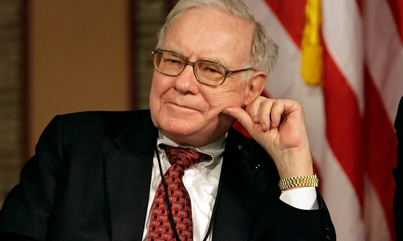 Warren Buffett, chairman and CEO of Berkshire Hathaway Inc., participates in a panel discussion, "Framing the Issues: Markets Perspectives," at Georgetown University March 13, 2007 in Washington, DC. Treasury Secretary Henry Paulson hosted the "Treasury Conference on U.S. Capital Markets Competativeness," a day-long program to focus on capital market issues like regulation, competition and other related topics. (Photo by Chip Somodevilla/Getty Images)