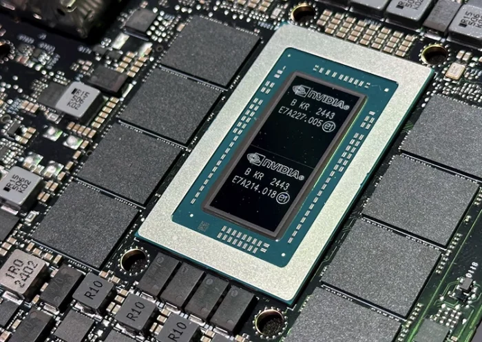 Nvidia GB10 Grace Blackwell Superchip is displayed at the company's GTC conference in San Jose, California, U.S., March 19, 2025. REUTERS/Max A. Cherney