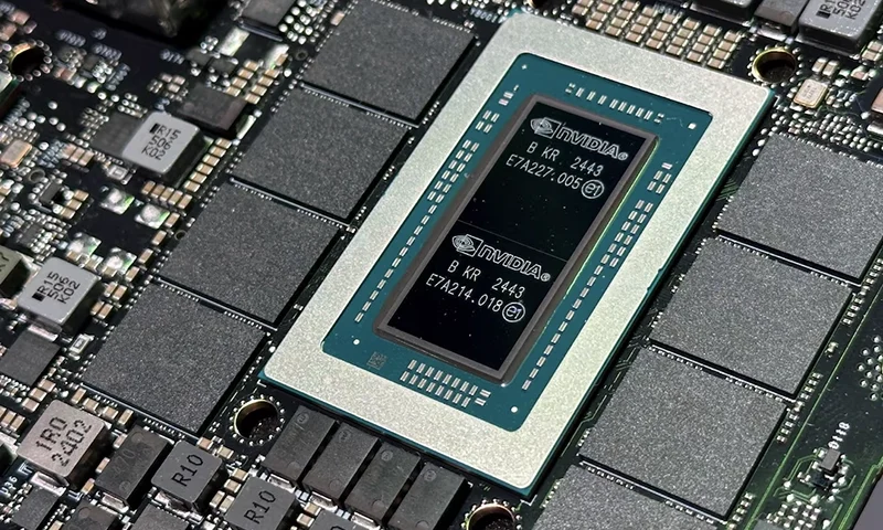 Nvidia GB10 Grace Blackwell Superchip is displayed at the company's GTC conference in San Jose, California, U.S., March 19, 2025. REUTERS/Max A. Cherney