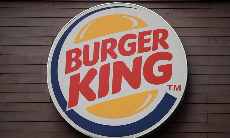 A Burger King logo is seen on the facade of a restaurant in Mexico City, Mexico July 24, 2024. REUTERS/Henry Romero/File Photo