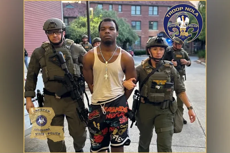 (Photo via; Louisiana State Police)