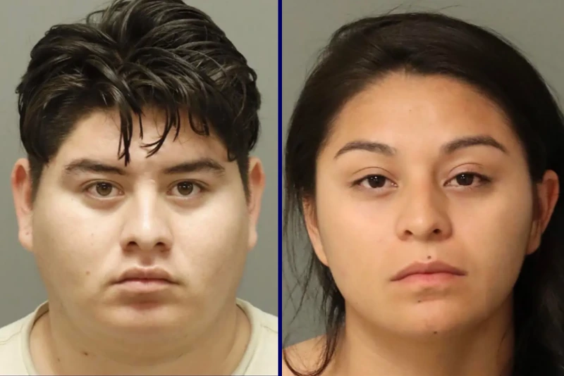 (L) Miguel Angel Duran Dura. / (R) Paola Duran Duran (Photos via: Garner Police Department)