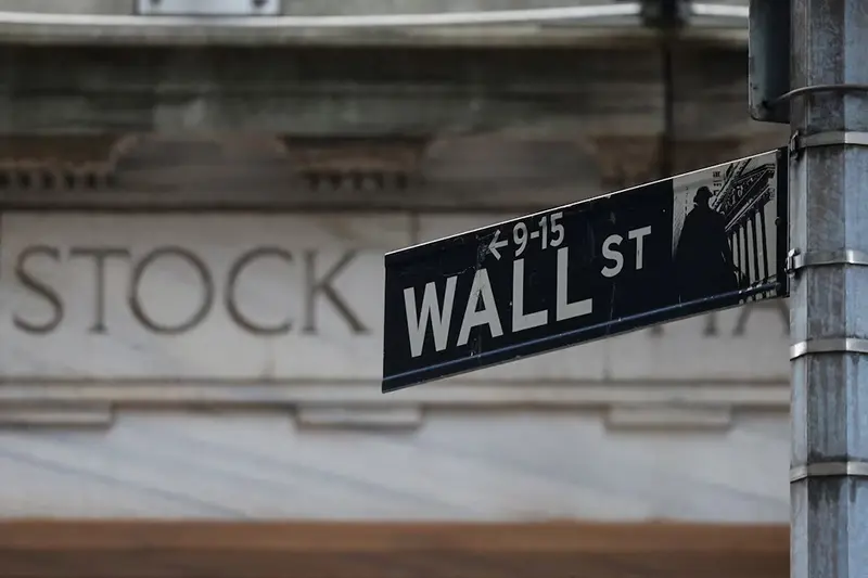 A view shows the New York Stock Exchange (NYSE) Wall Street entrance in New York City, U.S., April 7, 2025. REUTERS/Kylie Cooper/File Photo