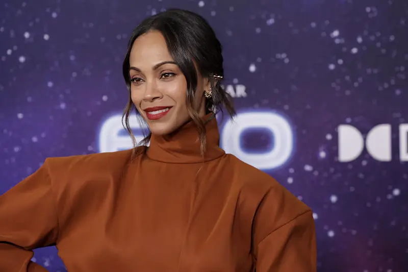 Cast member Zoe Saldana attends the premiere for the film Elio at El Capitan theatre in Los Angeles, California, U.S., June 10, 2025. REUTERS/Mario Anzuoni//File Photo