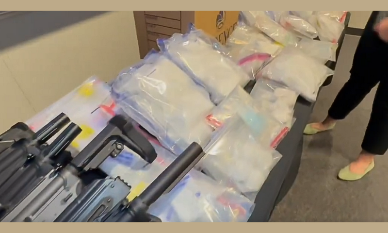 OPERATION SHOWDOWN - live footage. (Photo via: Fort Worth, Texas officials)