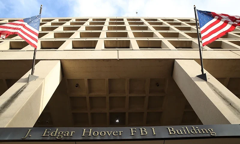 WASHINGTON, DC - JANUARY 28: The J. Edgar Hoover FBI Building is seen on January 28, 2019 in Washington, DC. Last Friday President Donald Trump signed a temporary measure to reopen the U.S. government after it was partially shut down for 35 days as the president and congressional Democrats could not come to a bipartisan solution for more money to build a wall along the U.S.-Mexico border. (Photo by Mark Wilson/Getty Images)