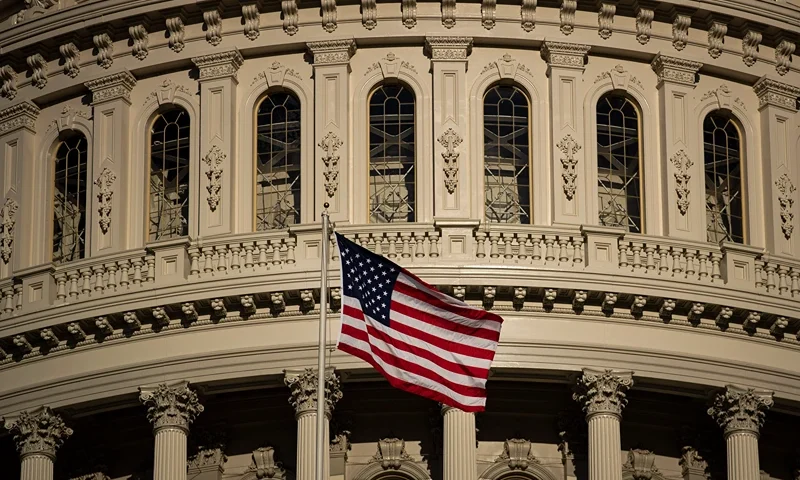 WASHINGTON, DC - MARCH 22: The U.S. Capitol stands after Attorney General William Barr told the House and Senate Judiciary Committees in a letter that Special Counsel Robert Mueller had completed his investigation into Russian interference in the 2016 election, March 22, 2019 in Washington, DC. Barr said he may be able to brief members of Congress as early as this weekend on the contents of Mueller's report. (Photo by Drew Angerer/Getty Images)