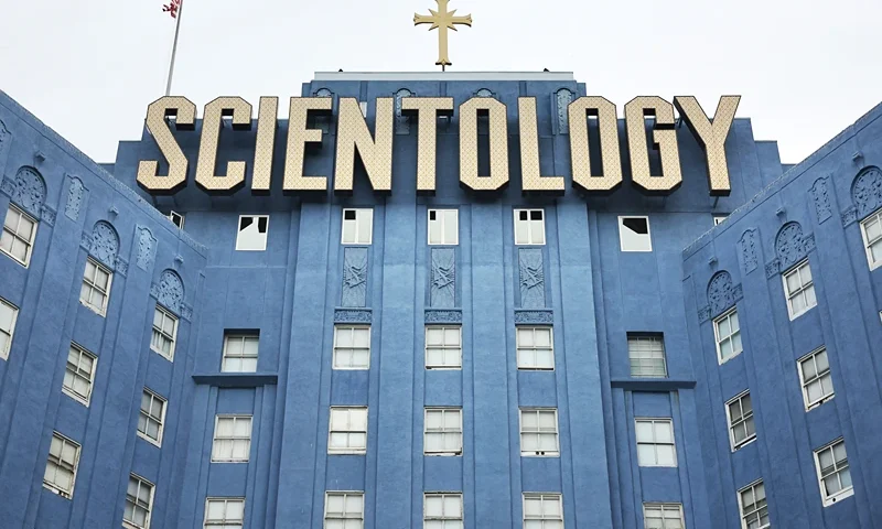 LOS ANGELES, CALIFORNIA - JANUARY 04: A view of the Church of Scientology of Los Angeles building on January 4, 2024 in Los Angeles, California. Plaintiffs in an amended civil lawsuit against the Church of Scientology want the Los Angeles court to consider RICO penalties in the case. (Photo by Mario Tama/Getty Images)