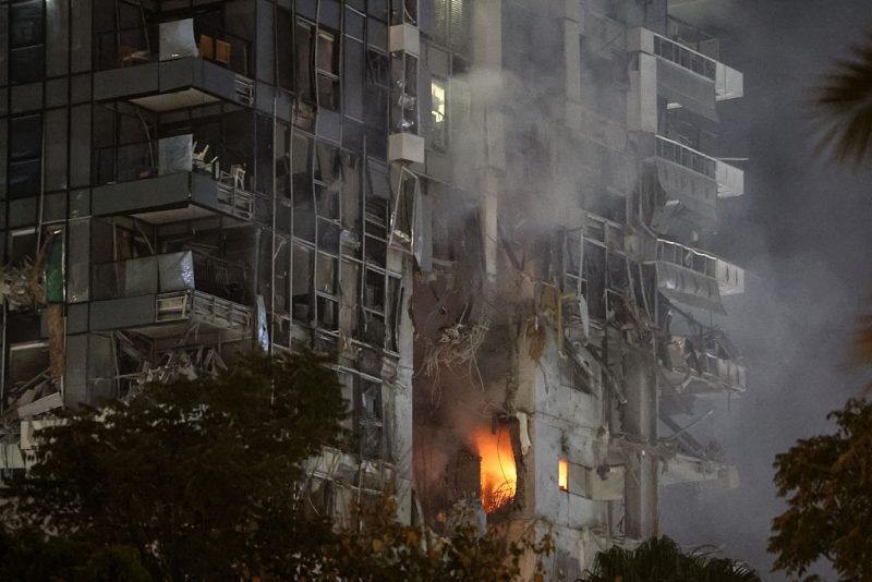 Deadly Iranian missile strike hits central Israel: 2 killed, 20+ injured