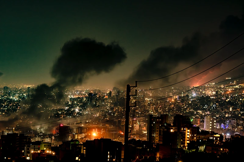 Smoke rises from locations targeted in Tehran amid the third day of Israel's waves of strikes against Iran, on Sunday, June 15, 2025. (Photo by Khoshiran / Middle East Images via AFP) (Photo by KHOSHIRAN/Middle East Images/AFP via Getty Images)