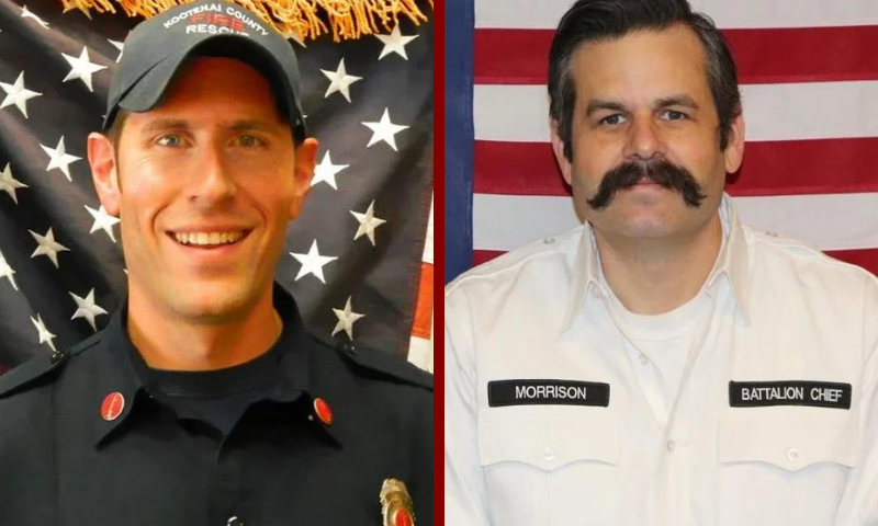 R| John Morrison L| Frank J. Harwood (Photos via :IAFF 7th District)