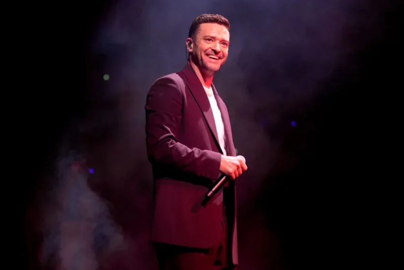NEWARK, NEW JERSEY - SEPTEMBER 28: Justin Timberlake performs onstage during Audacy's 11th Annual We Can Survive at Prudential Center on September 28, 2024 in Newark, New Jersey. (Photo by Manny Carabel/Getty Images for Audacy)