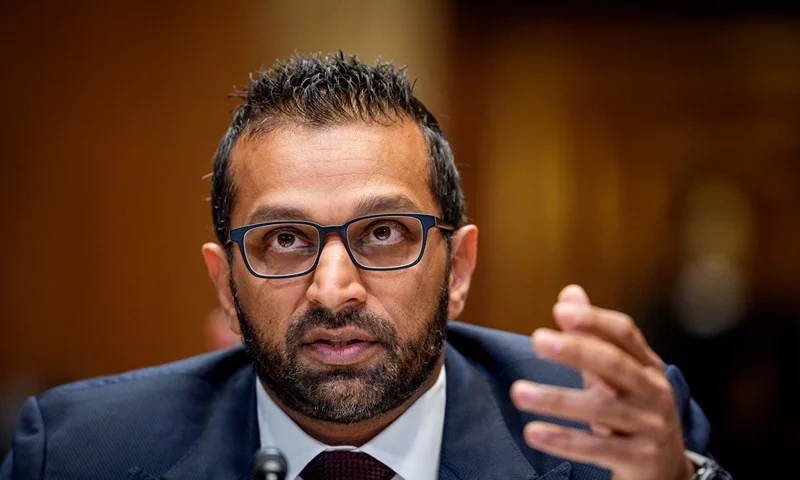 WASHINGTON, DC - MAY 8: Federal Bureau of Investigation Director Kash Patel speaks during a the Senate Appropriations Committee hearing in the Dirksen Senate Office Building on Capitol Hill on May 8, 2025 in Washington, DC. Patel testified before the Commerce, Justice, Science, and Related Agencies Subcommittee about the FBI's FY2026 budget request. (Photo by Andrew Harnik/Getty Images)