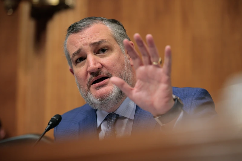 Senate Judiciary Committee member Sen. Ted Cruz (R-TX) presides over a subcommittee hearing hearing about the unprecedented number of nationwide judicial injunctions against the Trump Administration in the Dirksen Senate Office Building on Capitol Hill on June 03, 2025 in Washington, DC. The hearing, titled "The Supposedly 'Least Dangerous Branch': District Judges v. Trump," was conducted by the combined subcommittees on The Constitution and The Federal Courts, Oversight, Agency Action, and Federal Rights. (Photo by Chip Somodevilla/Getty Images)
