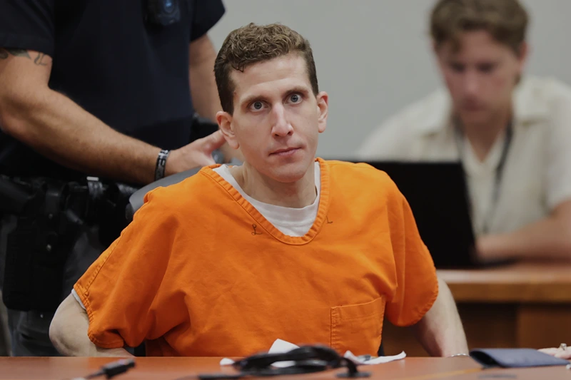 Bryan Kohberger appears at the Ada County Courthouse for his sentencing hearing on July 23, 2025 in Boise, Idaho. Kohberger pleaded guilty in exchange for being spared the death penalty for the stabbing of four University of Idaho students nearly three years ago. He faces up to four life sentences in prison. (Photo by Kyle Green-Pool/Getty Images)