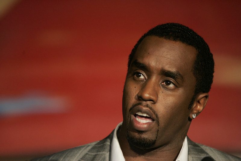 Sean "Diddy" Combs speaks at press conference, 24 October 2007, announcing an alliance with Ciroc Vodka in New York. Sean Combs Enterprises will make branding decisions for Ciroc and will share in future profits from the vodka made by Diageo. AFP PHOTO/Stan HONDA (Photo credit should read STAN HONDA/AFP via Getty Images)