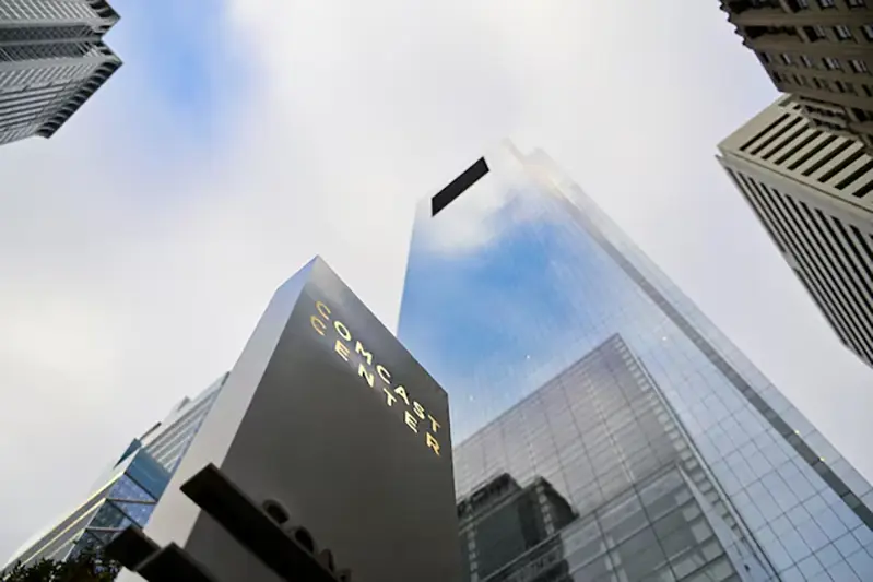 Corporate headquarters of Comcast in Philadelphia, Pennsylvania, U.S. November 20, 2024.