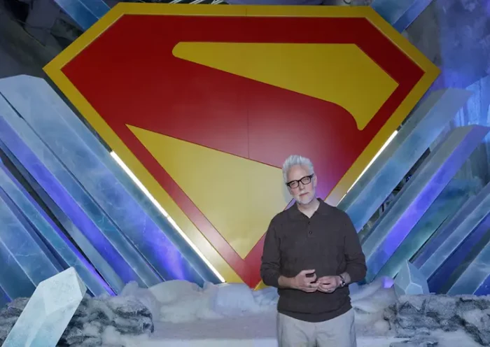Director James Gunn poses at a photo call for the film Superman in Culver City, California, U.S., June 28, 2025. REUTERS/Mario Anzuoni/File Photo